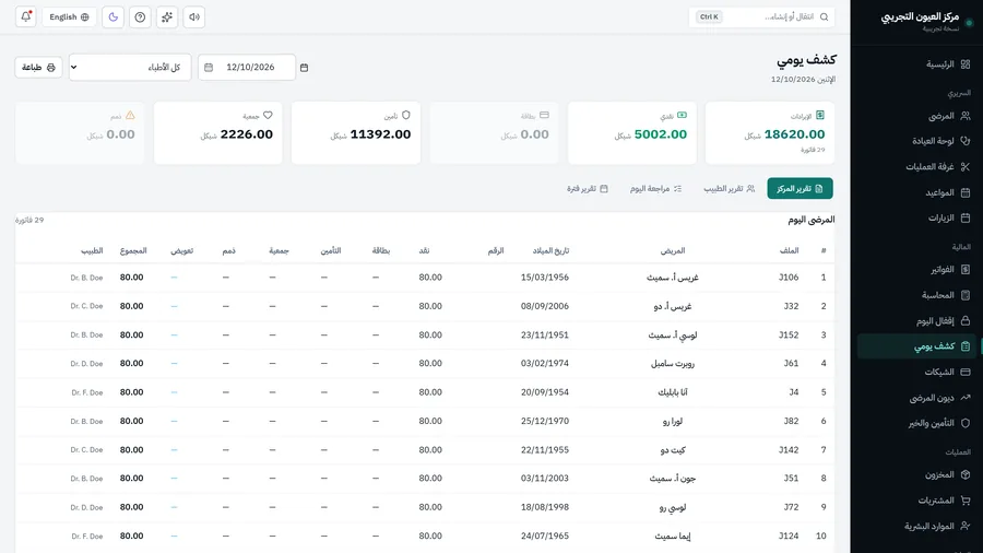 Day sheet
